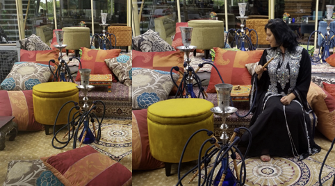 Shisha en Arabische koffie