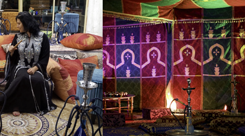 Shisha inclusief tent