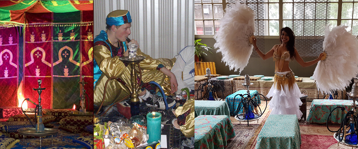 Shisha en Arabische koffie